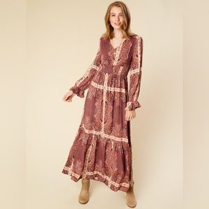 Altar'd State Benecia Maxi Dress | Small